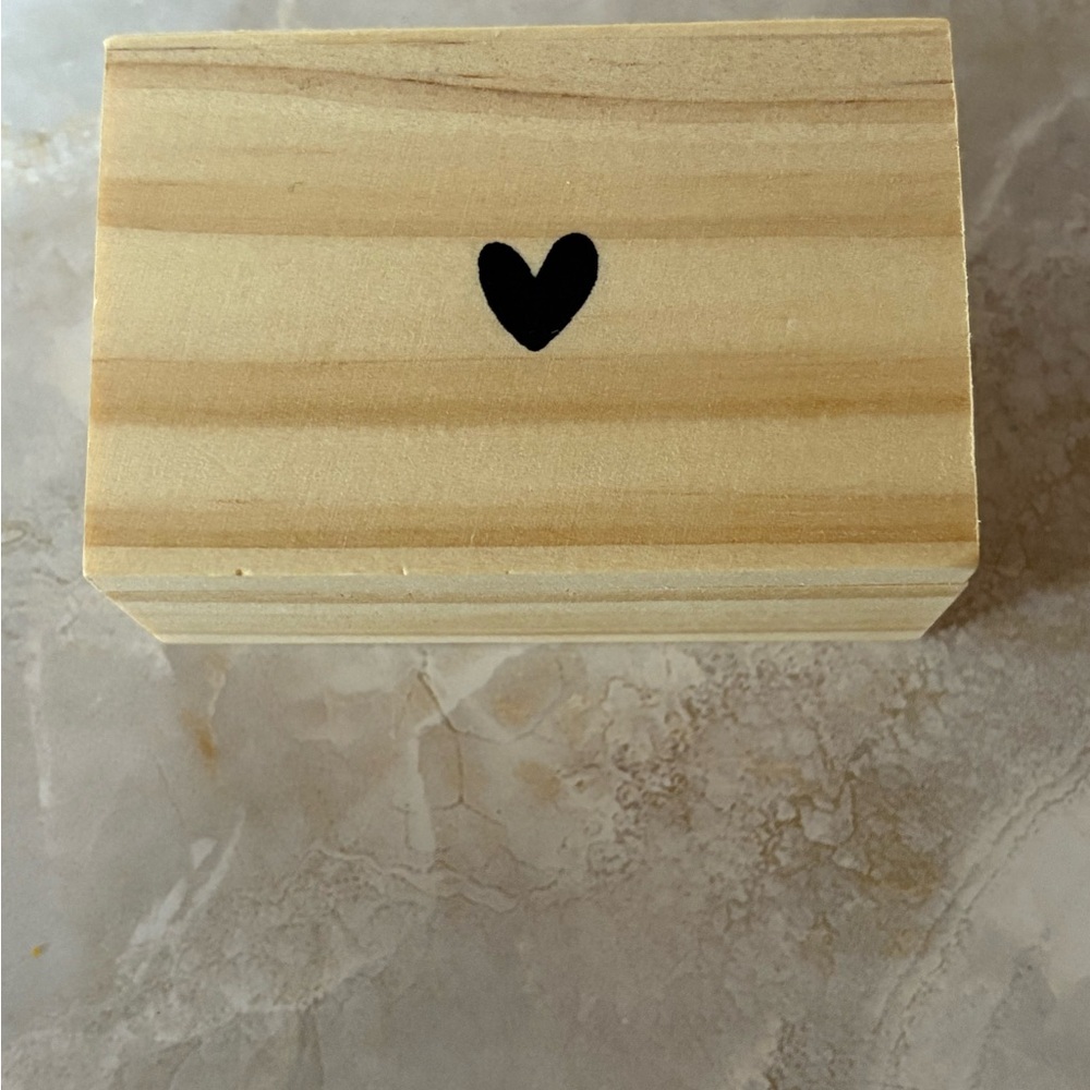 Chain link necklace Gold pendant necklace with heart - Picture 2 of 4